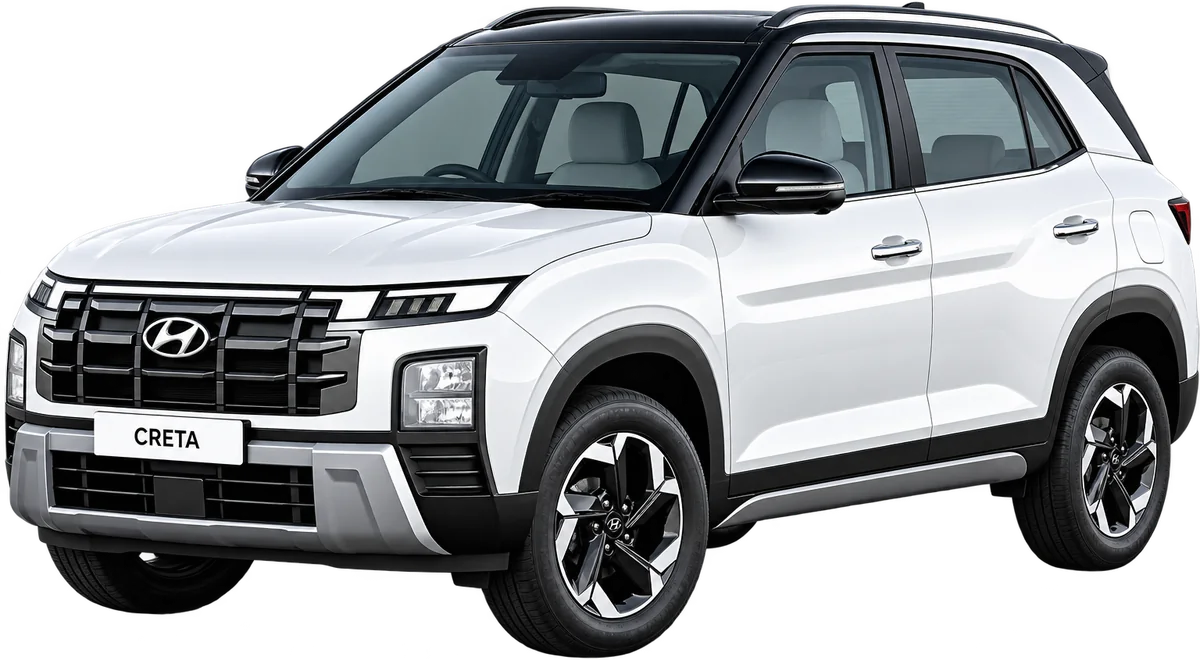 Hyundai Creta available on rent in Prayagraj