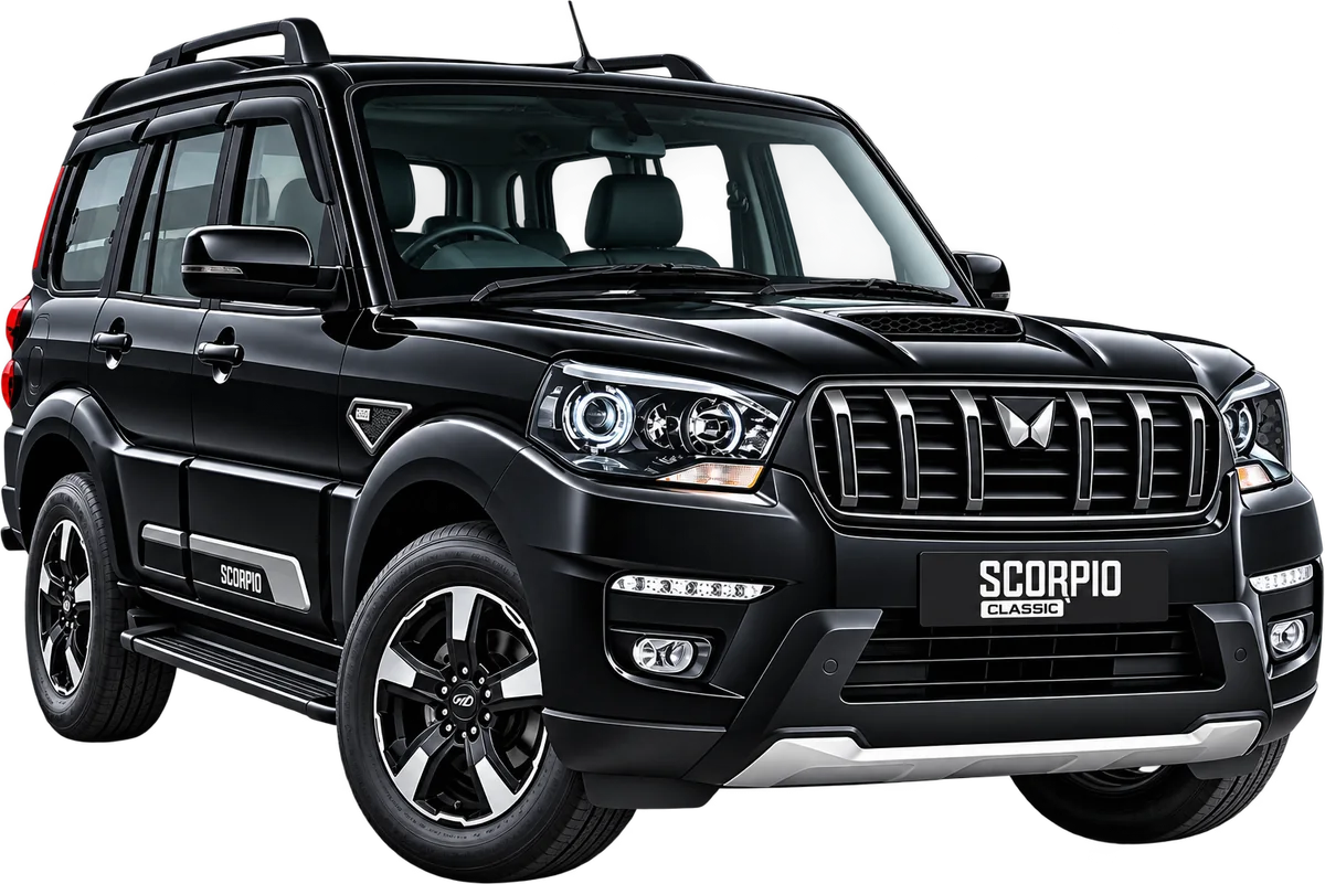Mahindra Scorpio Classic S11 on rent in Prayagraj