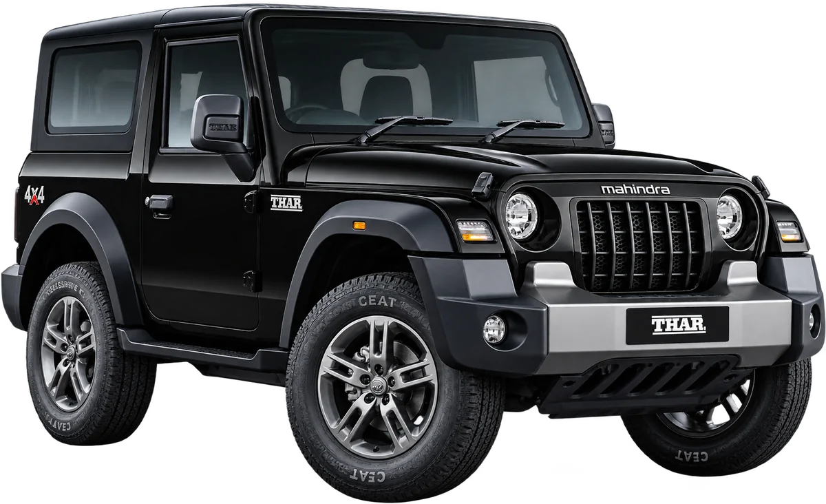Mahindra Thar on rent in Prayagraj