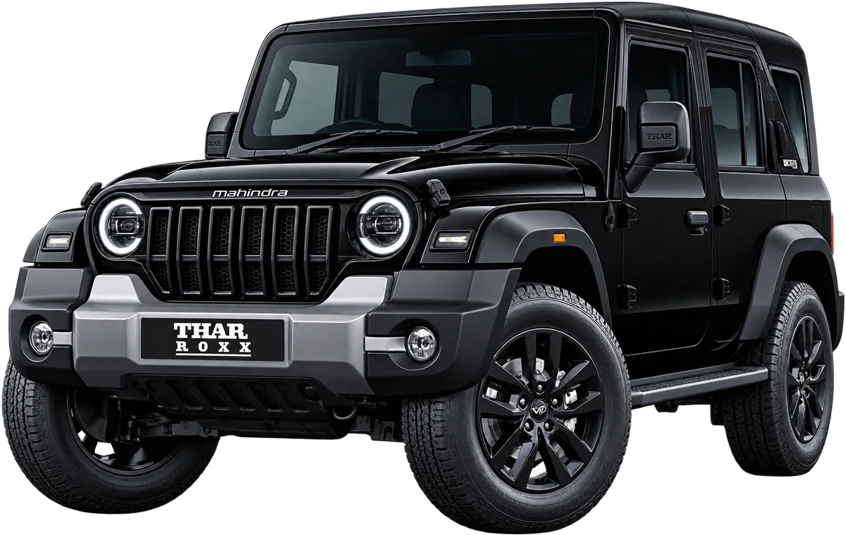 Mahindra Thar Roxx on rent in Prayagraj