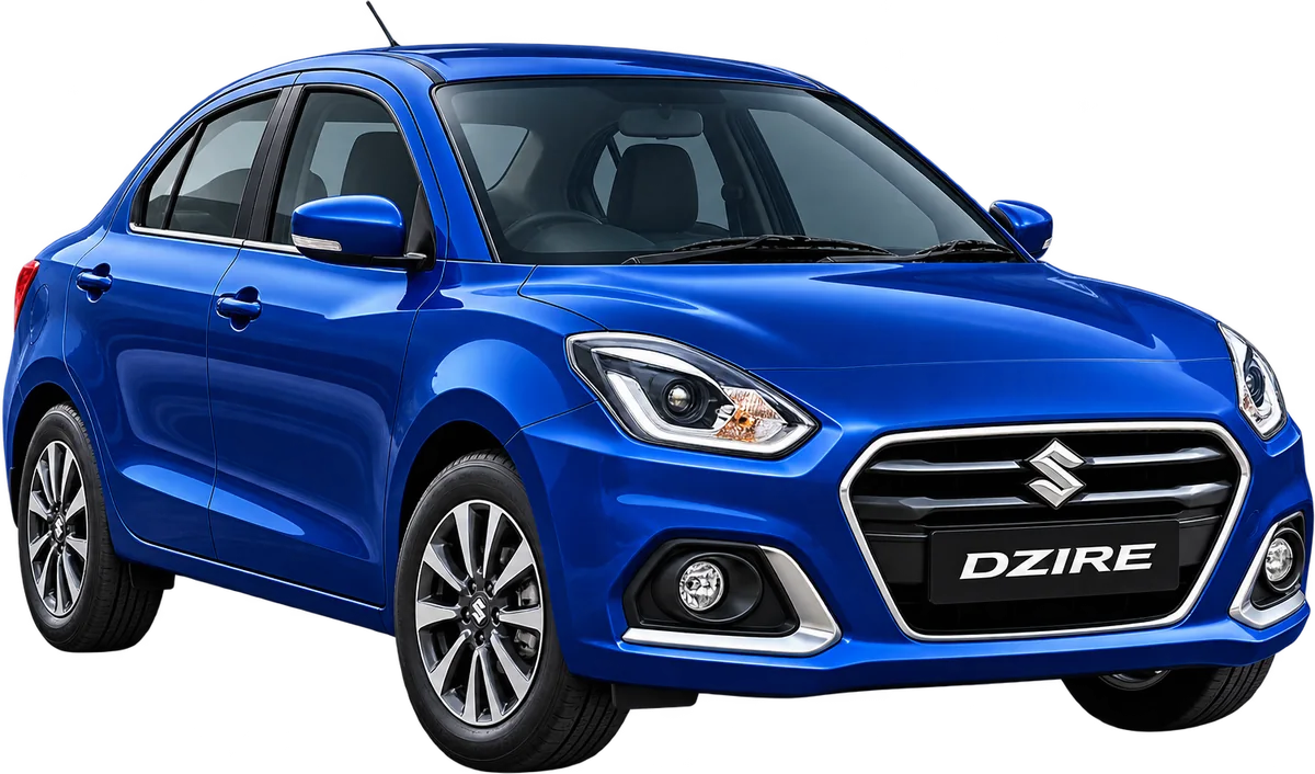 Maruti Swift Dzire available on rent in Prayagraj