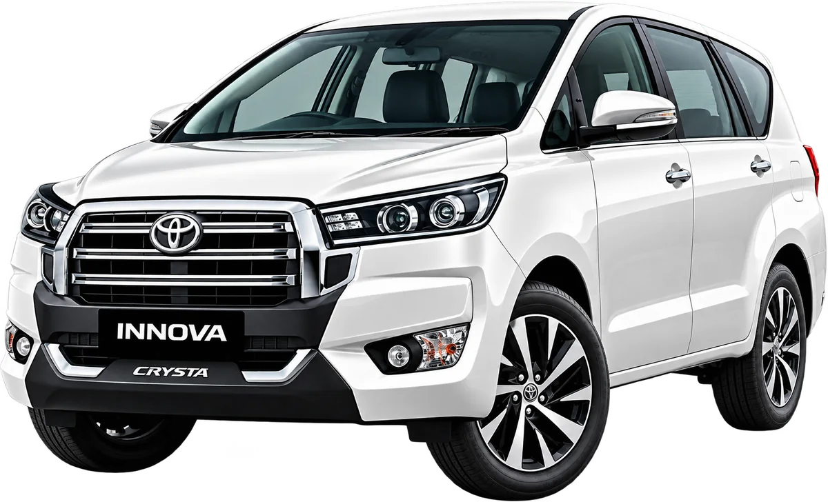 Toyota Innova Crysta on rent in Prayagraj