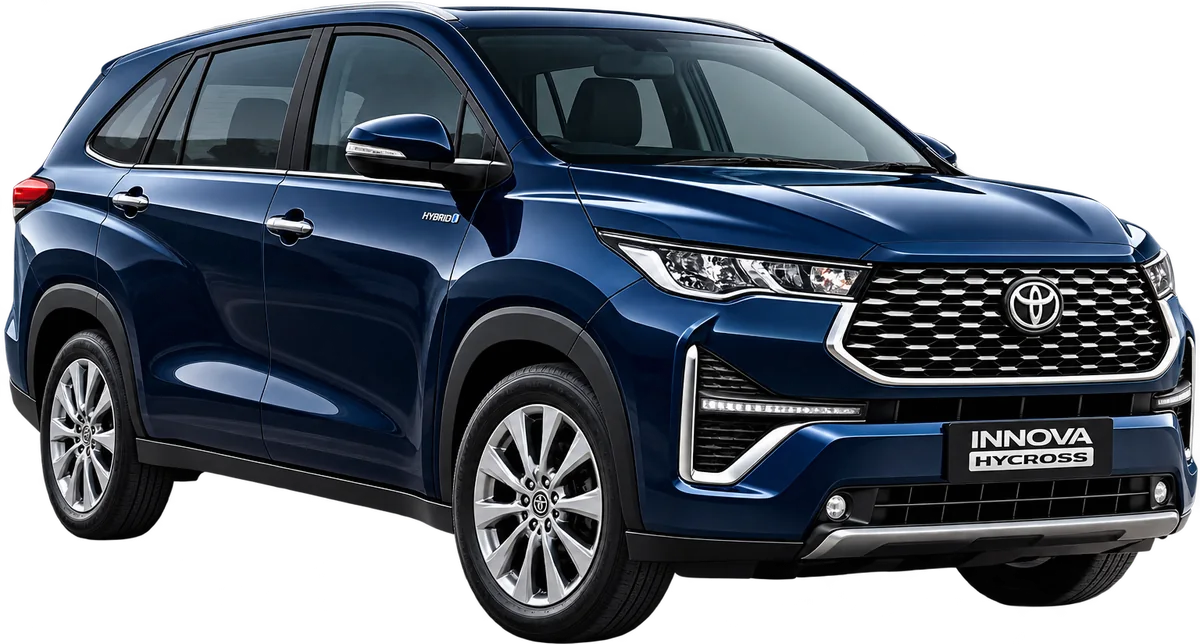 Toyota Innova HyCross available on rent in Prayagraj